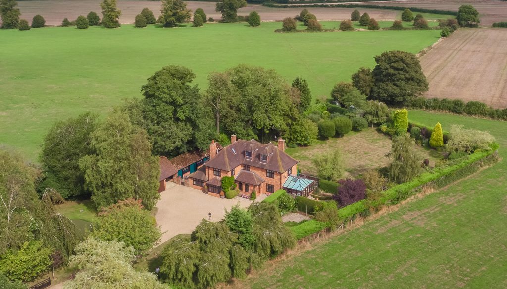 An example of aerial property photography